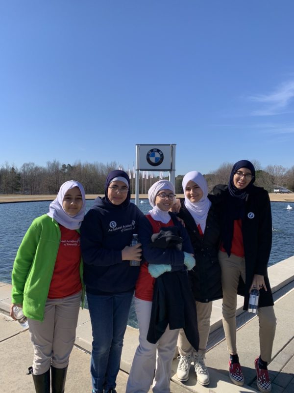 8th Graders Tour BMW Plant to AsSabeel Academy